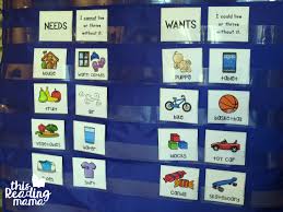 Wants Vs Needs Learning Pack Free This Reading Mama