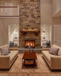 40 Stone Fireplace Designs From Classic