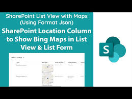 maps location using json formatting