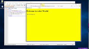 html background color change by bhanu