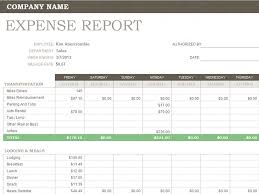 Personal Expense Report Excel Template Free Weekly Expenses Report