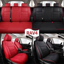 Pu Leather Front Car Seat Cover Black