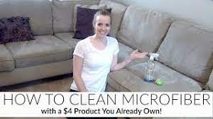 couch stains how to clean microfiber