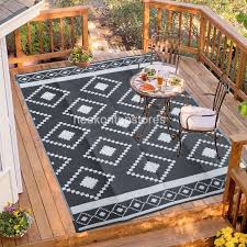 9 x6 large reversible outdoor area rug