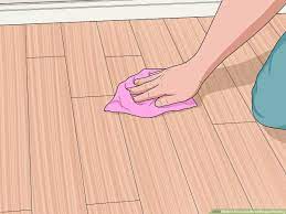 how to fix loose wood parquet flooring