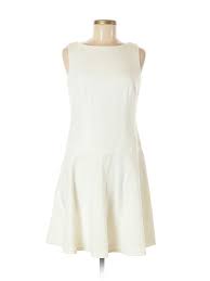 Phoebe Couture Para Mujer Blanca Casual Vestido 6 Ebay