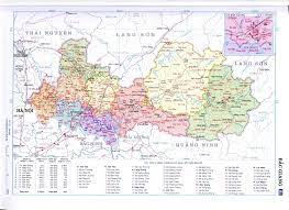Bản đồ tỉnh Bắc Giang - Thông tin về vị trí và các đơn vị hành chính