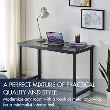 Learn rooms in a house vocabulary (furniture vocabulary) in english, including objects such as tables, chairs living room is a room in a residential house or apartment for relaxing and socializing. Halter Portable Simple Metal Wood Desk Easy Assembly Multipurpose Assembled Small Desk Laptop Desk Home Office Desk Bedroom Living Room Desk Urban Modern Minimalist Style Black Black Buy