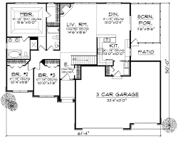 House Plan 73081 One Story Style With