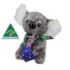 australian made koala soft toy with