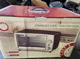 chefs counter stainless steel toaster
