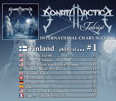 Sonata Arctica New Album Talviyö Enters Worldwide Charts Bpm