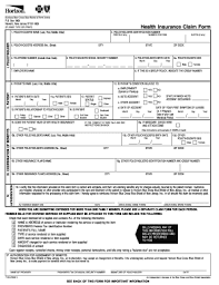 Medical providers and suppliers qualified under the waiver can file the cms 1500; Horizon Healthcare Form Cms 1500 Fill Online Printable Fillable Blank Pdffiller