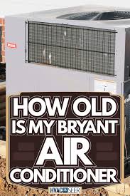 bryant hvac age how to find year of