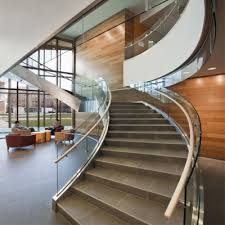 china carbon steel beam curved stair