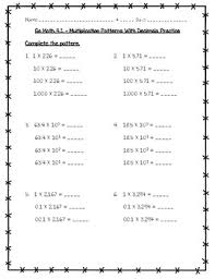Grade 6go math textbooks :: Go Math Practice 5th Grade 4 1 Multiplication With Decimals By Joanna Riley