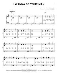 Digital sheet music for piano man by billy joel scored for easy piano; I Wanna Be Your Man Piano Sheet Music By The Beatles Easy Piano
