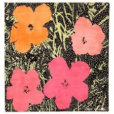 magnificent andy warhol design flowers