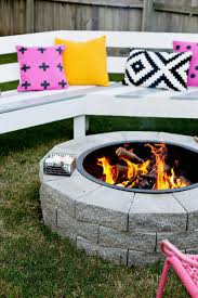make your own fire pit in 4 easy steps