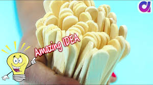 The Best Amazing Ice Cream Stick Craft Ideas Best Out Of Waste Artkala 361