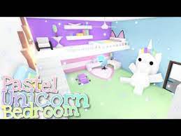 pastel unicorn bedroom adopt me