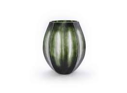 Vase Pyrite M Steel Grey