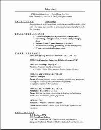 consulting resume occupational
