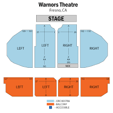 Warnors Theatre Fresno Tickets Schedule Seating Chart