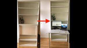 I love it, use it all the time, great texture, overall just awesome. Diy Ikea Hack Large Folding Desk Bookshelf From Ikea Pax Youtube