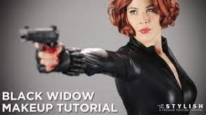 makeup tutorial black widow you