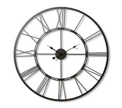 Kingston Wall Clock Black 101cm