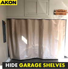 Privacy Curtains For Garage Shelves