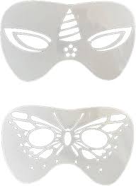 23 pieces face painting stencils for