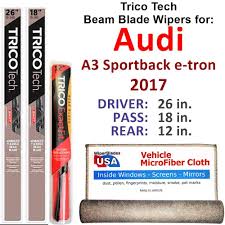 Amazon Com Rear Wiper Blade For 2017 Audi A3 Sportback E