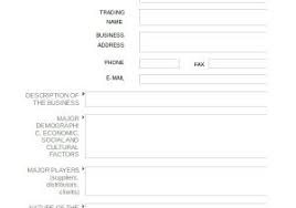 Free Printable Small Business Plan Template Simple Small Business