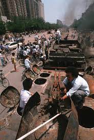 Around forty minutes later, derek williams and i there were some tanks and armored personnel carriers. 44 Tiananmen Square Massacre Photos China Doesn T Want You To See