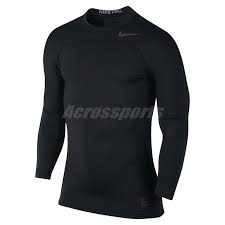 Details About Nike Men Pro Hyperwarm Compression Tops Running Training Sports Black 838023 010