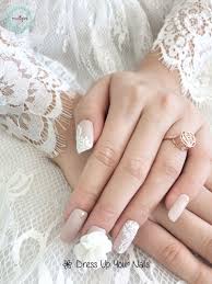 21 elegance wedding nails for bride