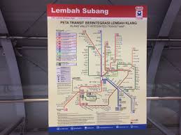 Klang valley rail transit map. Kuala Lumpur Walk Pics Klang Valley Integrated Transit Map