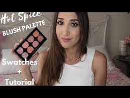 makeup revolution blush palette hot