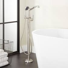 Bring a little luxury into your bathroom with brand names like moen and delta. Pendleton Freestanding Tub Faucet With Hand Shower Bathroom