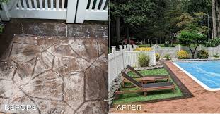 Make Your Old Concrete Patio Look
