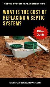 the cost of a septic system in