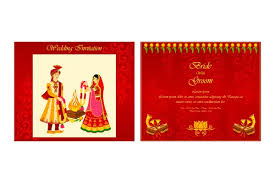 932 hindu wedding invitation card
