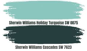 Sherwin Williams Cascades Palette
