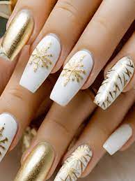 35 coffin christmas nail designs and
