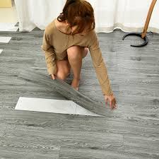 self adhesive wood effect pvc flooring