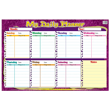 My Daily Planner Education Chart Mm10005 Mm10005