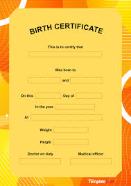 Fake birth certificate templates a basic printable print out. 15 Birth Certificate Templates Word Pdf á… Templatelab