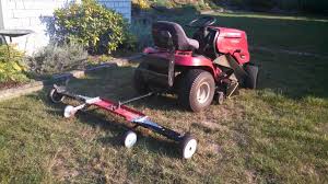 diy garden tractor implements up